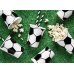 Paper cups Football, mix, 220ml (1 pkt / 6 pc.)