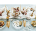 Paper cups 30th Birthday, gold, 220ml (1 pkt / 6 pc.)