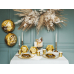 Paper cups 30th Birthday, gold, 220ml (1 pkt / 6 pc.)