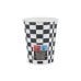 Cups Checkered flag, 220 ml, mix (1 pkt / 6 pc.)
