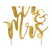 Cake topper Mr&Mrs, 25.5cm
