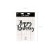 Cake topper Happy Birthday, black, 22.5cm Cake topper Happy Birthday, black, 22.5cm