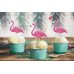 Toppers Aloha - Flamingos, 15-23.5cm (1 pkt / 6 pc.)