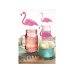 Toppers Aloha - Flamingos, 15-23.5cm (1 pkt / 6 pc.)