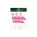 Toppers Aloha - Flamingos, 15-23.5cm (1 pkt / 6 pc.)