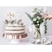 Cake topper Mariage, gold, 22.5cm