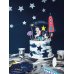 Cake topper  Space, 9.5-24.5cm (1 pkt / 7 pc.)