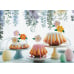 Cake toppers Flowers, mix, 13 cm (1 pkt / 8 pc.) Cake toppers Flowers, mix, 13 cm (1 pkt / 8 pc.)