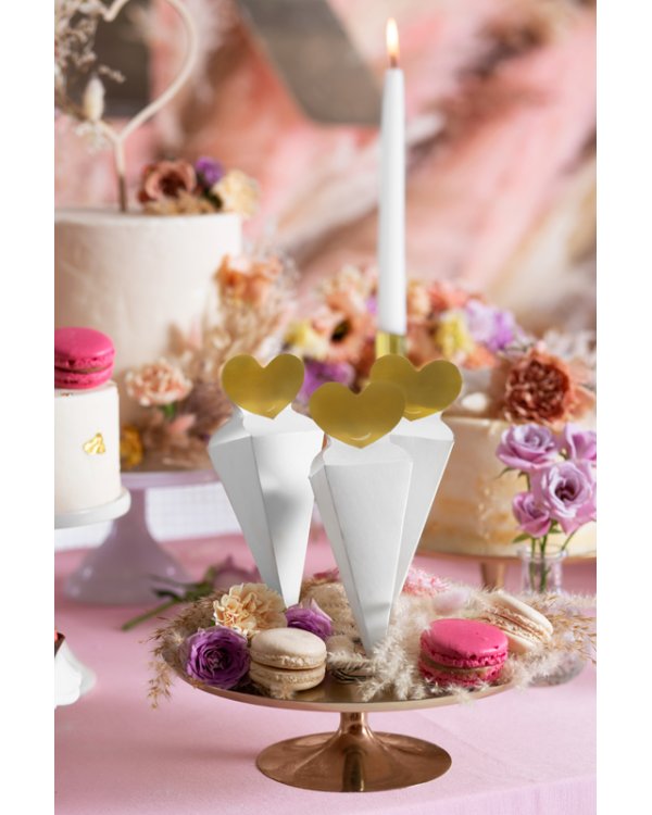 Wooden topper Heart, 23cm