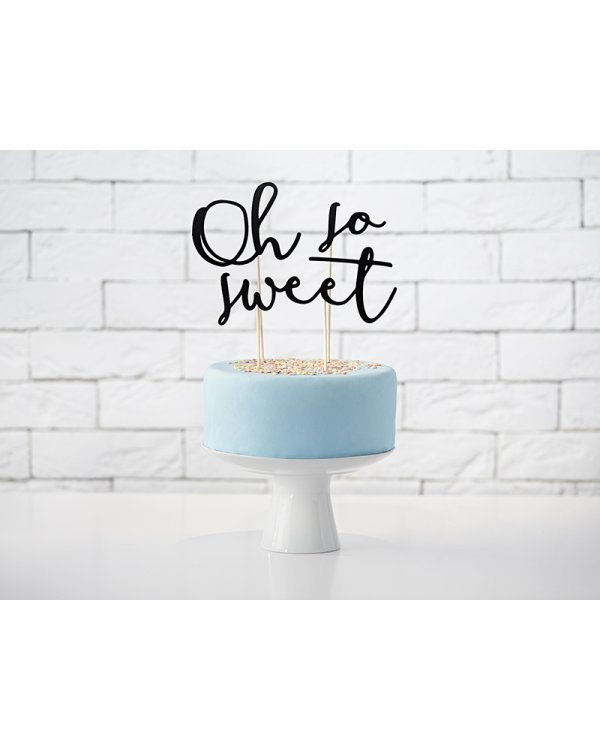 Toppers Oh so sweet, 17-25.5cm (1 pkt / 3 pc.)