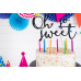 Toppers Oh so sweet, 17-25.5cm (1 pkt / 3 pc.)