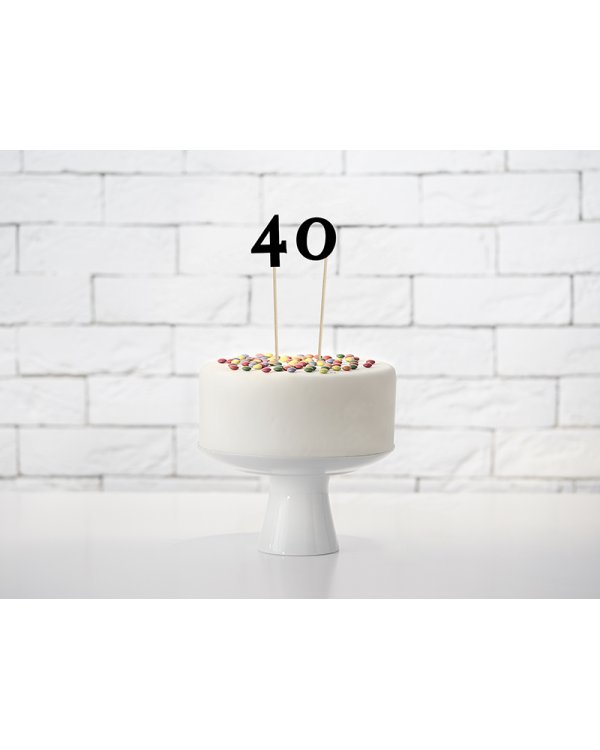 Table numbers, black, 24-26cm (1 pkt / 11 pc.)