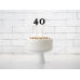 Table numbers, black, 24-26cm (1 pkt / 11 pc.)