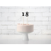 Table numbers, black, 24-26cm (1 pkt / 11 pc.)