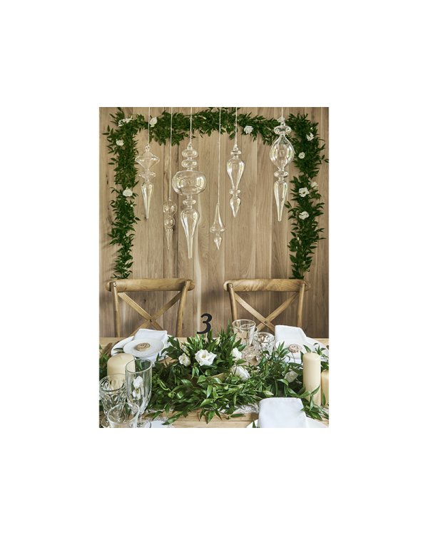 Table numbers, black, 24-26cm (1 pkt / 11 pc.)
