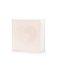 Guest Book, light pink, 20.5 x 20.5 cm, 22 pages