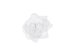 Roses, self-adhesive, white, 9cm (1 pkt / 24 pc.)