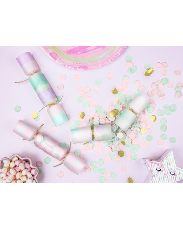 Confetti Cracers, mix,  3x17x3,5cm (1 pkt / 6 pc.)