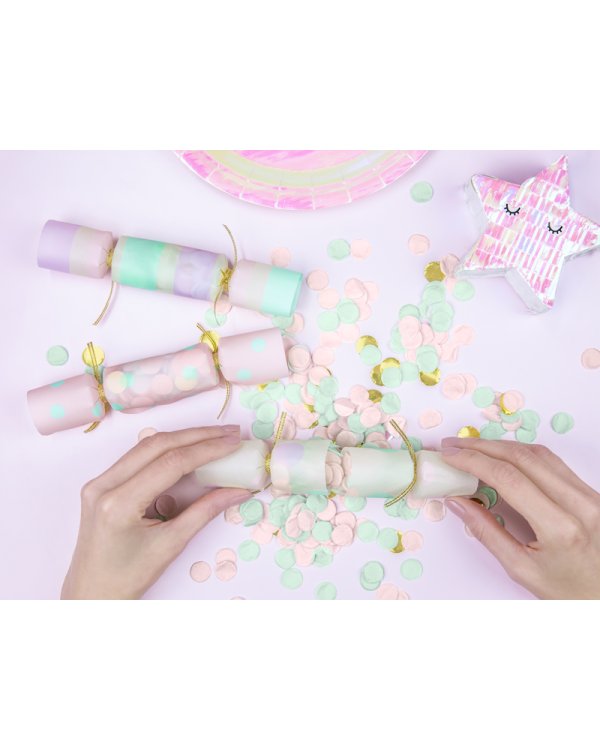 Confetti Cracers, mix,  3x17x3,5cm (1 pkt / 6 pc.)