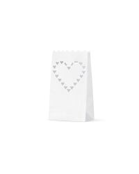 Lanterns, candle bags, 15 x 9 x 26cm (1 pkt / 10 pc.)