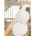 Paper lantern, white, 20cm