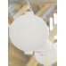 Paper lantern, white, 30cm