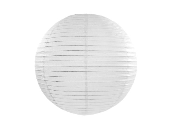 Paper lantern, white, 20cm