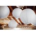 Paper lantern, white, 20cm