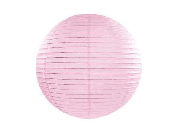 Paper lantern, light pink, 20cm