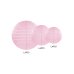 Paper lantern, light pink, 20cm