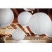Paper lantern, white, 35cm