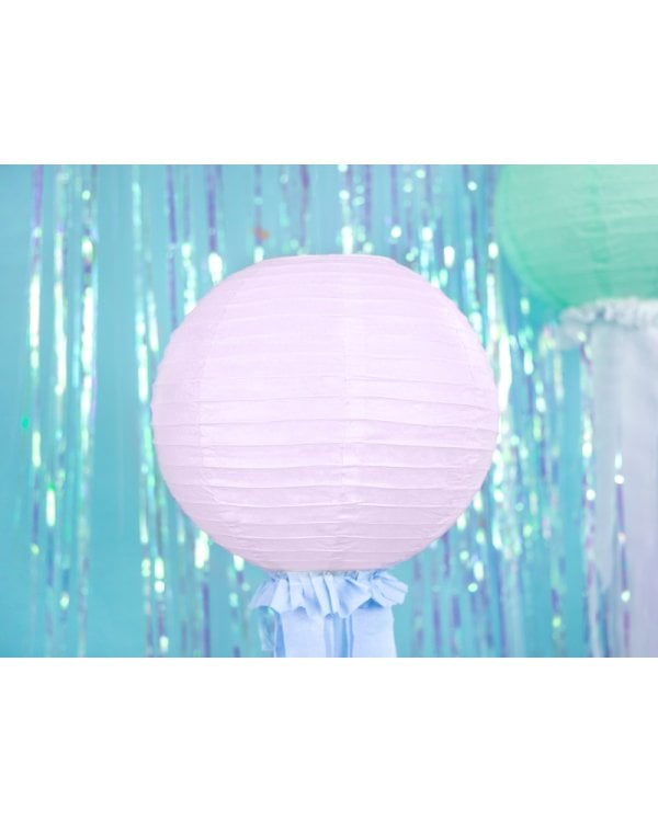 Paper lantern, light pink, 35cm
