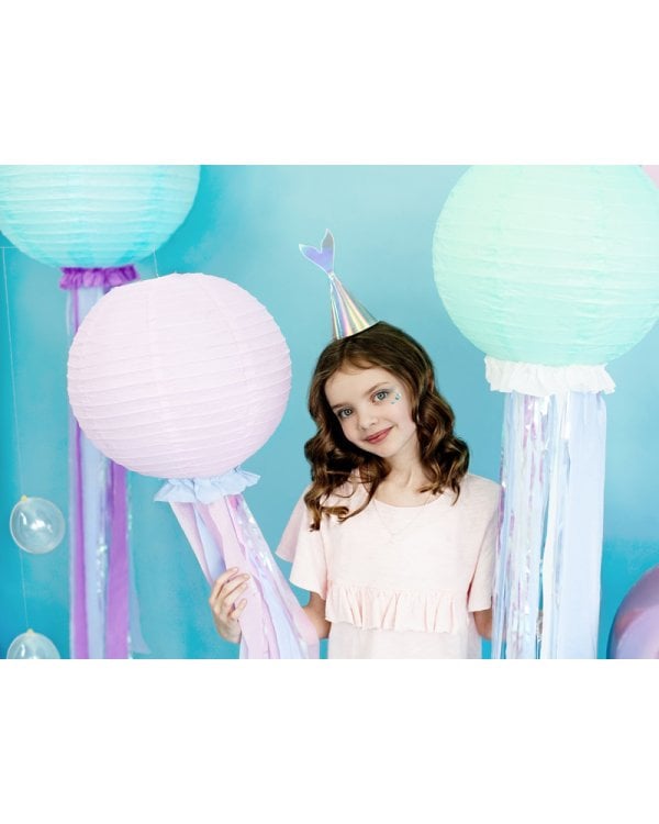 Paper lantern, light pink, 35cm