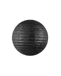 Glittery lantern, black, 35cm