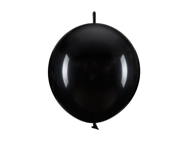 Linking balloons, 33 cm, black (1 pkt / 20 pc.)