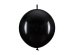 Linking balloons, 33 cm, black (1 pkt / 20 pc.)