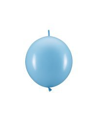 Linking balloons, 33 cm, light blue (1 pkt / 20 pc.)