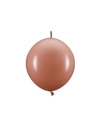 Linking balloons, 33 cm, dusty rose (1 pkt / 20 pc.)