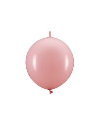 Linking balloons, 33 cm, light pink (1 pkt / 20 pc.)
