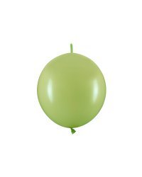 Linking balloons, 33 cm, olive green (1 pkt / 20 pc.)