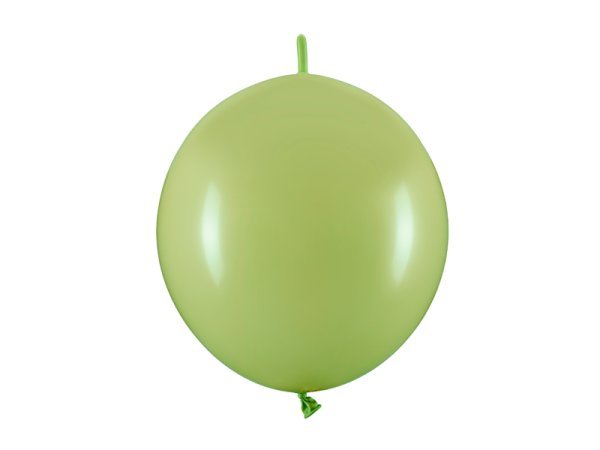 Linking balloons, 33 cm, olive green (1 pkt / 20 pc.)
