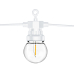 Festoon LED lights, white, 5m, doesn't contain UK plug