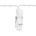 LED photo clips lights, clear, 1.4m