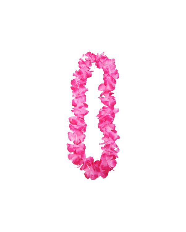 Hawaiian necklace, pink, 1m