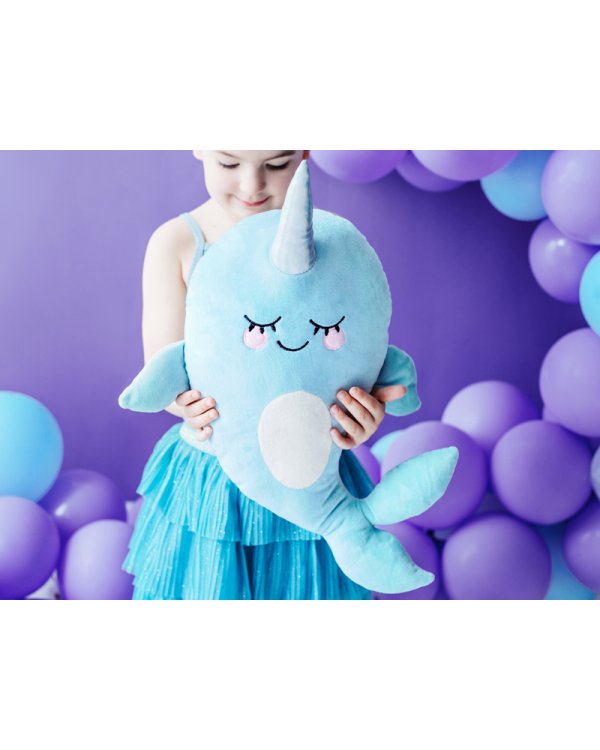 Pillow Narwhal, 36x51cm