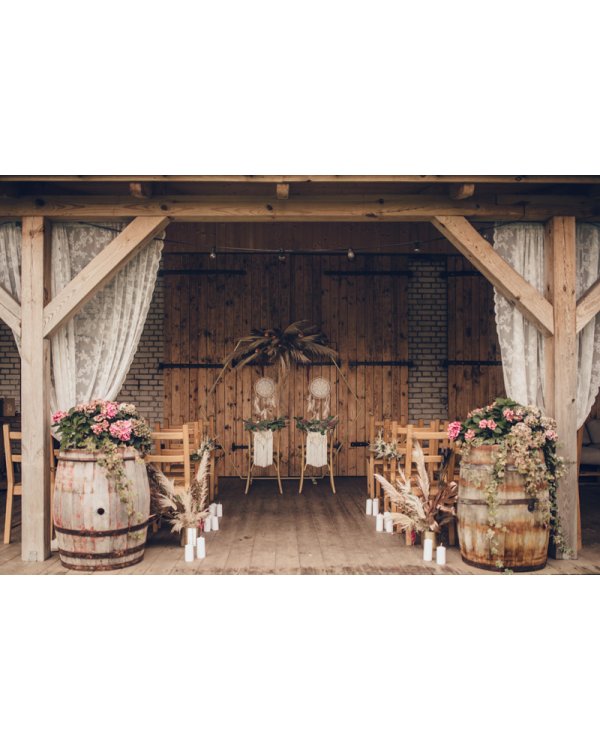 Macrame, off-white, 30x49cm