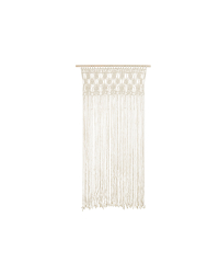 Macrame, off-white, 94.5x171cm