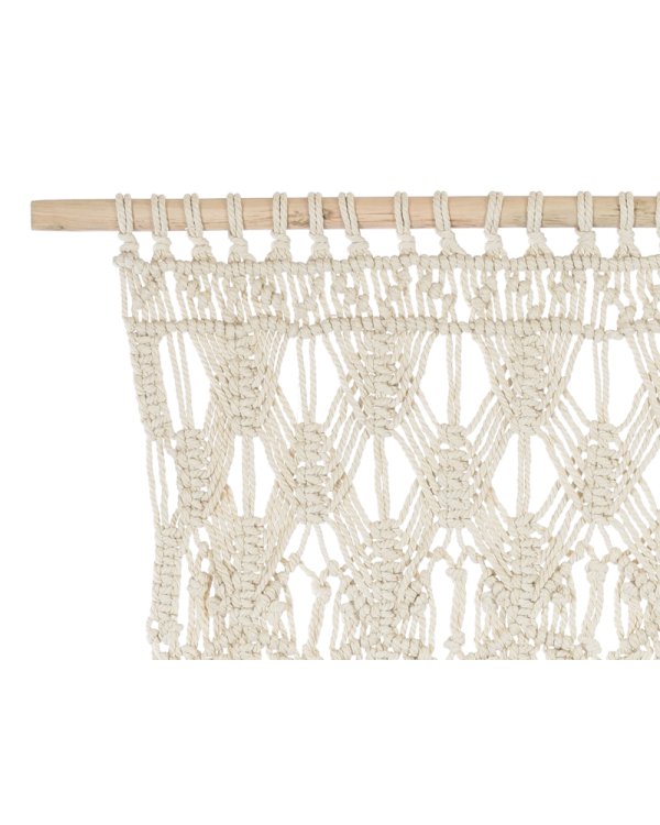 Macrame, off-white, 94.5x171cm
