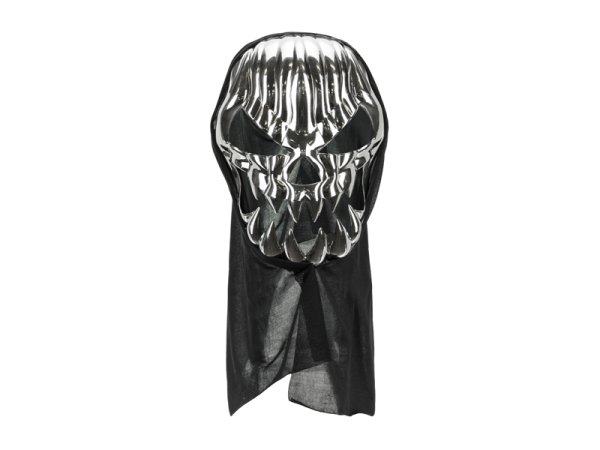 Skull mask, 18.5x24.5cm, mix