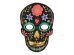 Mask Dia de Los Muertos, black, 19x28cm